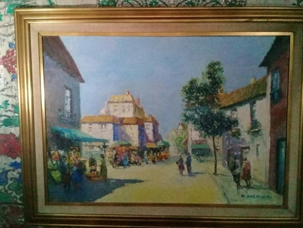 Óleo Sobre Tela Del Autor Del Prado 0 Óleo Sobre Tela Del Autor Del Prado 0