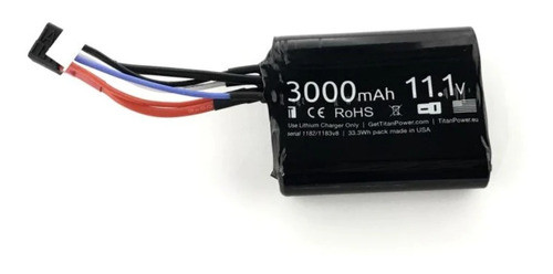 Bateria 11.1v 3000mah Brick Titan Litio T-dean 1