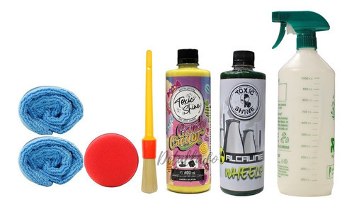 Kit Limpieza De Motor Completo Toxic Shine 0