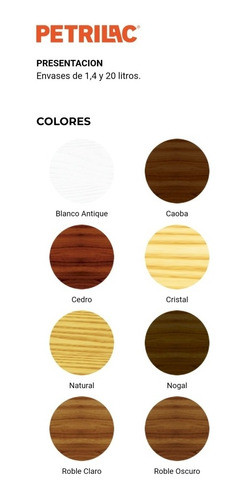 Xylasol Lasur Colores Satinado X1 +envio Pintu Don Luis Mdp 1