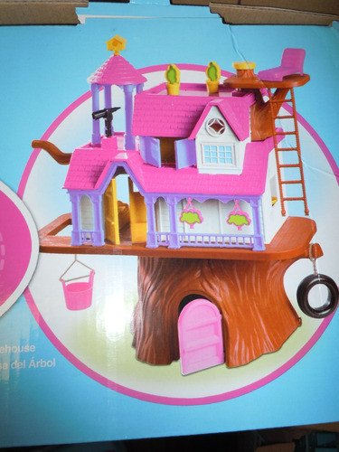 La Casita Del Arbol Completa Con Accesorios Y 2 Muñecos Home 1