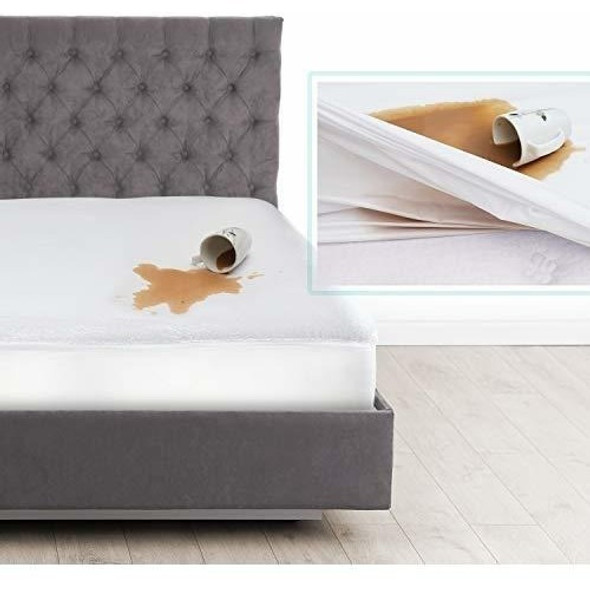 Protector De Colchón Nestl Premium Cotton Terry - Suave, Tr 0