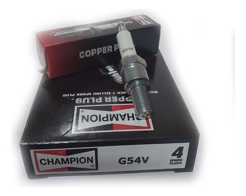 Bujia Champion G54v Competicion 1/4 Milla Sin Electrodo 0