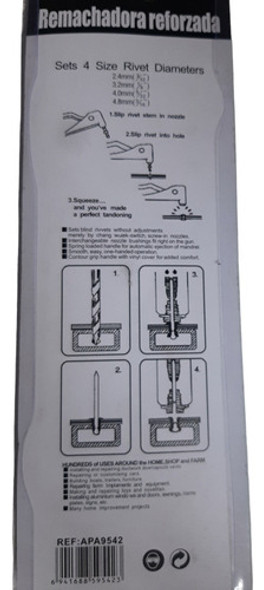 Remachadora Reforzada 9.5 Pulgadas 1
