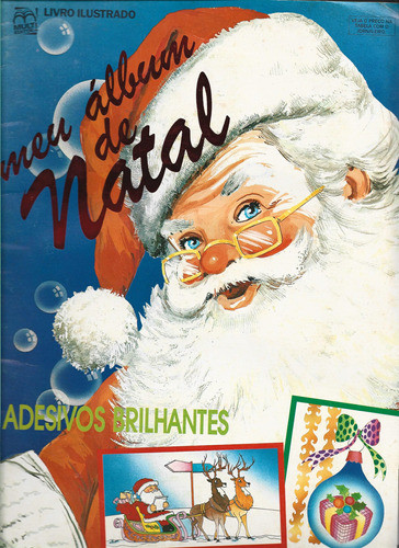 Álbum Figurinha Meu Álbum De Natal Completo Multi Edit 1991 0
