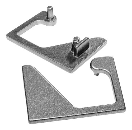 Ponteira Puxador Collegato Anodizado 18 X 30mm 0258 5par Dmt 1