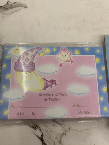 Invitaciones De Bautismo Nena X 10 1