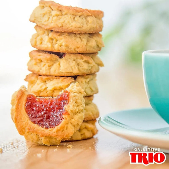 Galletitas Pepas Mermelada De Membrillo Trio Dulce Pack X12 1