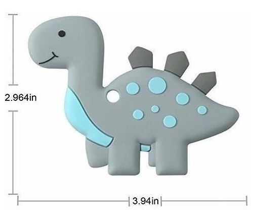 Pandaear Bebe Dinosaurio Entrenamiento Masajeador Mordedor 1