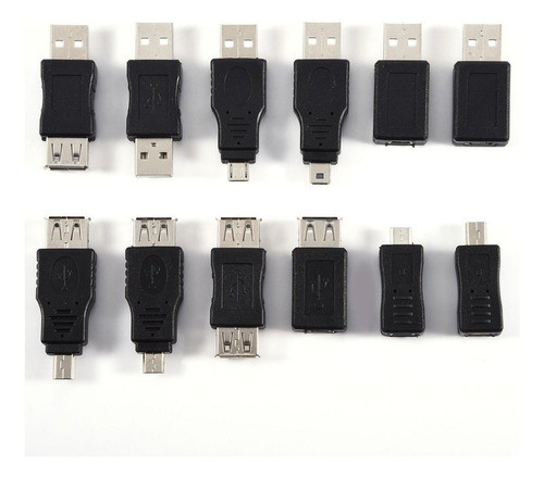 Serounder - Conectores Convertidores Macho Macho/mini Usb 2. 0