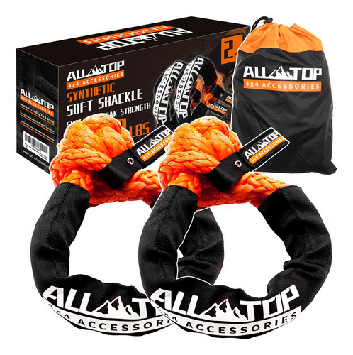 All-top Cuerda De Grillete Suave Sintetica De 1/2 Pulgadas X 0