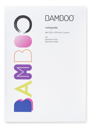 Wacom Ack Bamboo A4 Blocs De Notas Accesorio A4 0