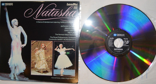 Frt Grátis Natasha Ballet Natalia Makarova Laserdisc 0