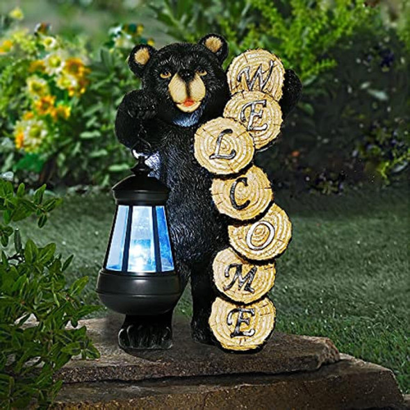 ~ ?qeeman - Decoración Para El Hogar De Oso Negro Grande, Es 1
