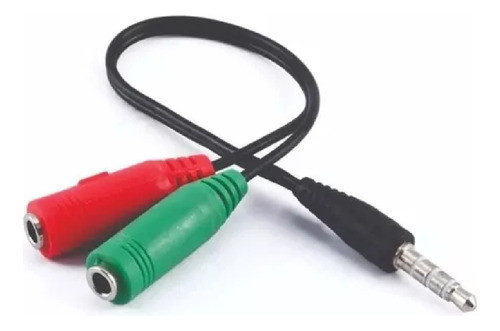 Adaptador Sonido Para Consolas A Mic Y Auricular Ditron 0