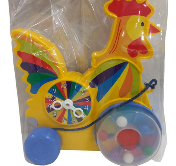 Juego De Arrastre Gallina Didactico Rueditas Magicas 1