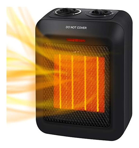 Calentador De Espacio De Cerámica Portátil De 750 W / 1500 W 0
