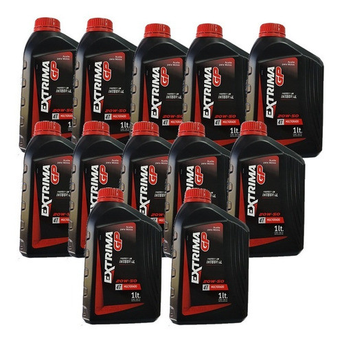 Aceite Para Moto 20w50 Extrima 1lts  Caja X12 Unidades 1