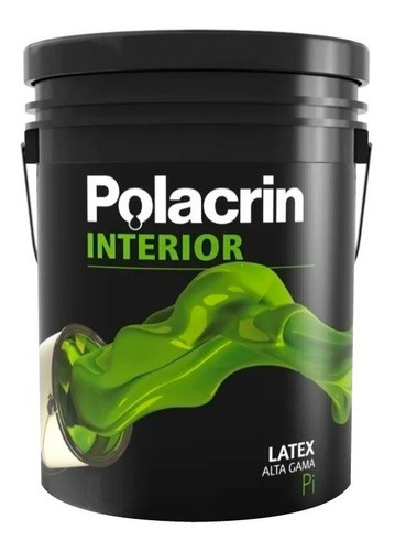 Látex Polacrin Interior Lavable Protección Superficies | 4lt 0