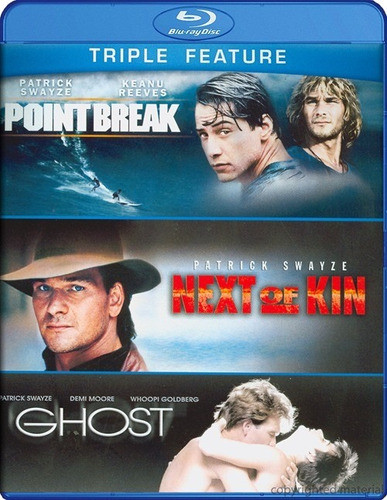 Blu-ray Ghost + Punto Limite / Point Break + Next Of Kin 0