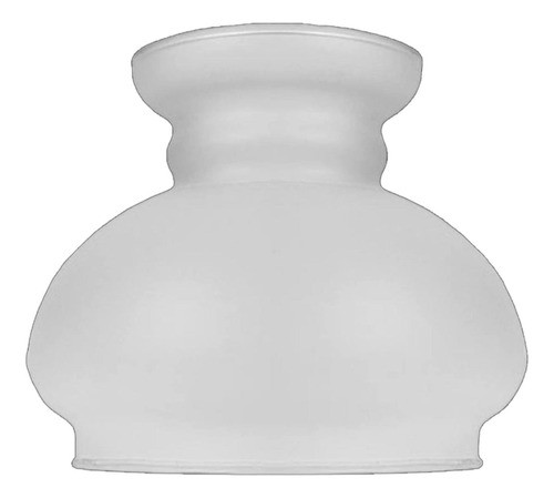 Cúpula Fosca 23,5 Cm Arandela Vidro Fosco Colonial Luxo 0