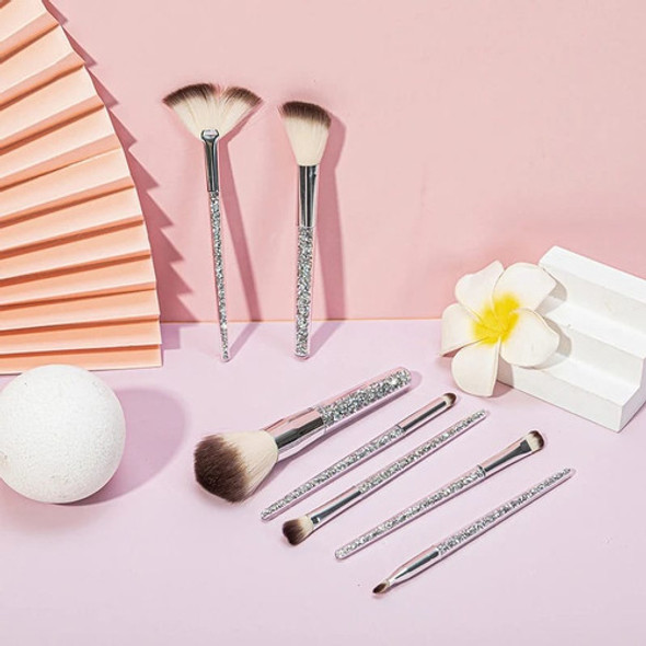 Set Brochas Pinceles Maquillaje Profesional Makeup X7 1