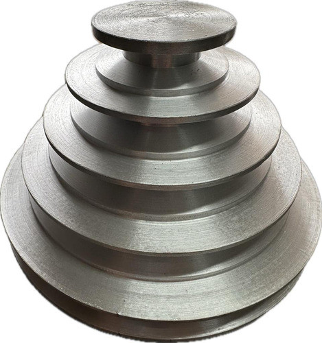 Polea Escalonada Alum. 5 Vel. 55/75/105/135/155 + Mecanizado 0