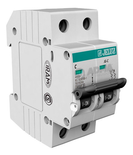 Combo Instalación Termica 25a + Disyuntor 25a Bipolar Jeluz 1