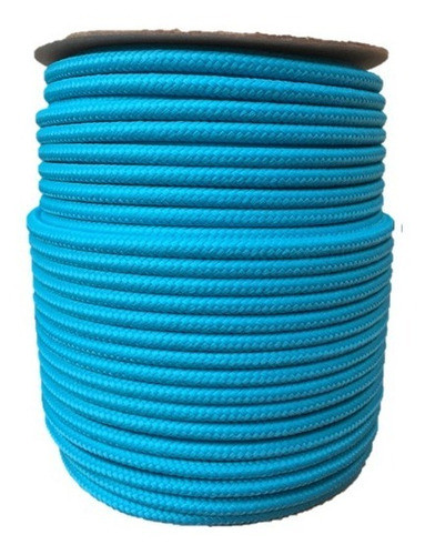 Soga Polipropileno Trenzada 10mm X 100 Metros Turquesa 0