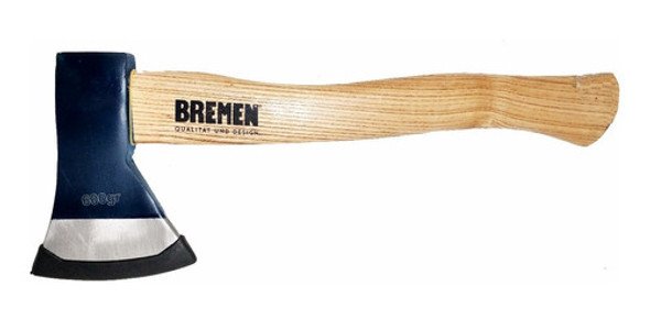 Hacha Bremen® 7063 Acero Forjado Con Cabo De Madera 600 Gr 1