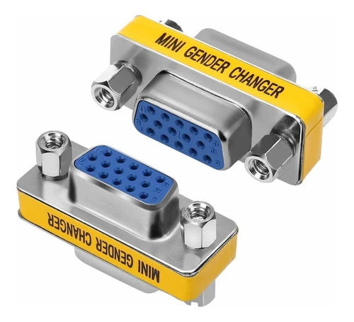 Enuoda Acoplador Vga, Paquete De 2 Conectores Vga Svga De 15 0