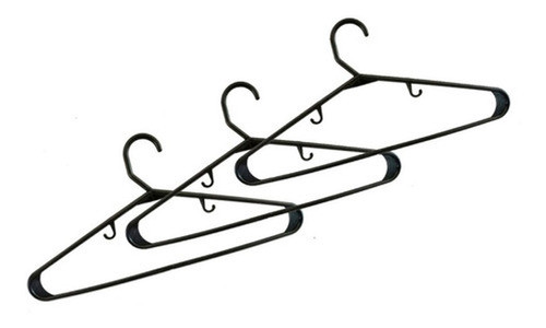 100 Perchas Plásticas En Colores Set Percha Plastica Kaos 11 0