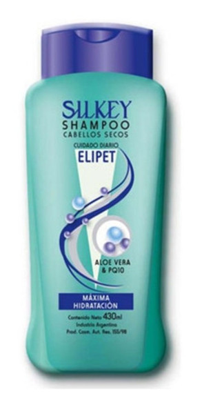 Shampoo Silkey Elipet Cabellos Secos  X 430ml 0