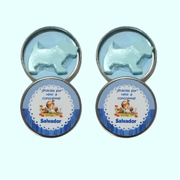 Latitas Con Jaboncitos Forma Perro 1 Latitas Con Jaboncitos Forma Perro 1