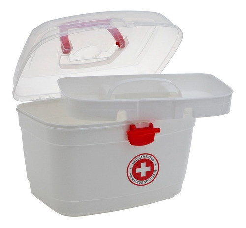 Caixa Maleta Primeiros Socorros Para Medicamento Remédio M 0