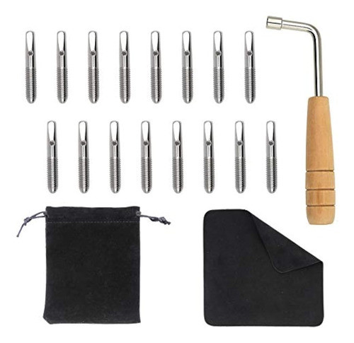 Inknote 16 Pcs Tuning Pin Ampliamente Para Lyre Harp,zithers 0