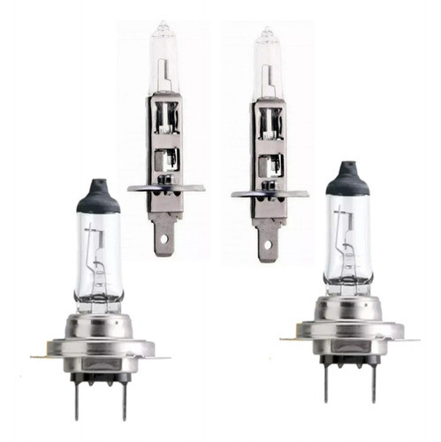 Kit 4 Lampara Halogena Baja H7 Alta H1 Para Vw New Beetle 0