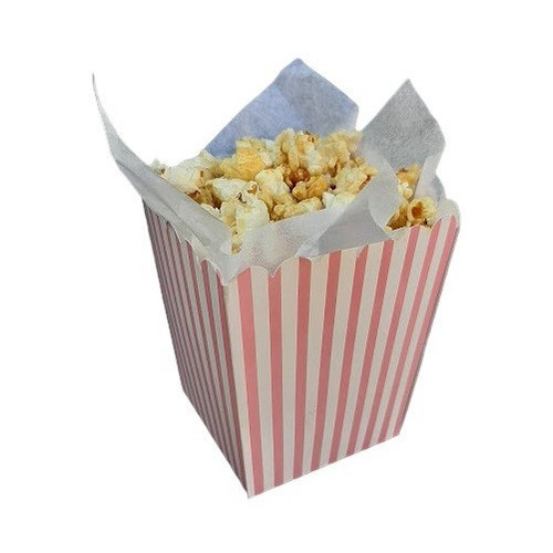 Caja Pochoclo Pochocleras Candy Bar Pack 10 Rosa Y Blanco 0