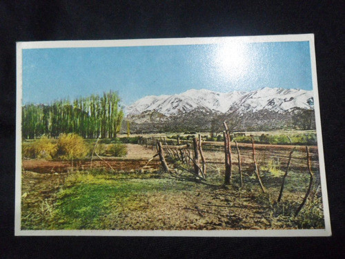 Tarjeta Postal Valle De Uspallata Panoramica Mendoza Cromogr 0