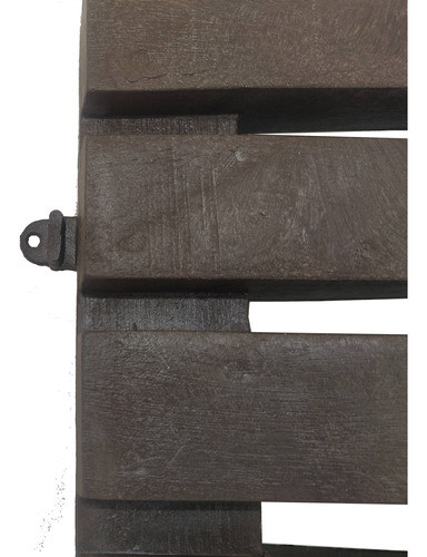 Kit 4 Decks Plástico Reciclado Encaixe Externo Box /sacadas 1