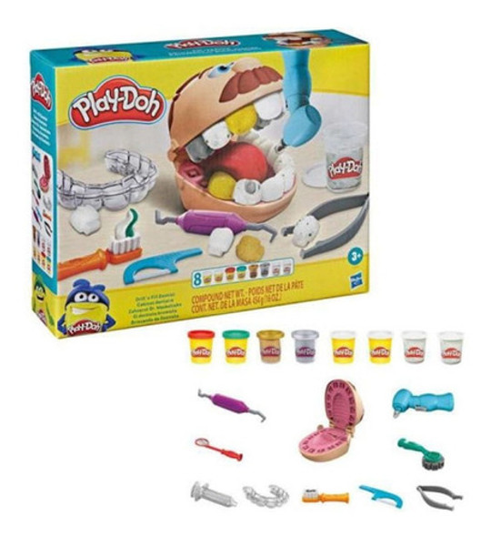 Dentista Bromista Hasbro Masa Para Jugar Play Doh Infantil 0