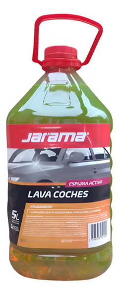 Shampoo Lavacoches Espuma Activa Jarama Bidon 5 Lts 0