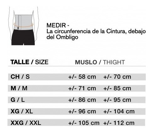 Body Care Faja Post Quirurgica 24 Cm Talle 5 1