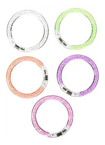 Pulsera Led Acrilica Luminosa Cambia De Color X 50 Cotillon 1