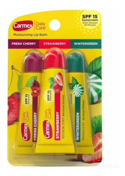 Carmex Lip Balm Kit 3 Bisnagas 3 Sabores Original Eua 0 Carmex Lip Balm Kit 3 Bisnagas 3 Sabores Original Eua 0