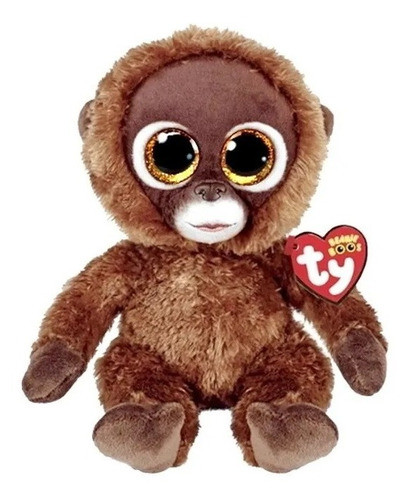 Pelúcia Ty Beanie Babies Johnny O Gorila - Dtc 3718 0