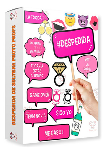 Kit Imprimible Despedida De Soltera Photo Props Carteles 0 Kit Imprimible Despedida De Soltera Photo Props Carteles 0
