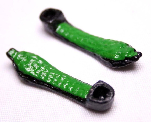 Par De Cobras Reprô Para Boneco Snake Face He-man Anos 80 1