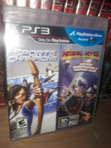 Juego Ps3 Sport Champions Y Medieval Moves  Fisico Original 0