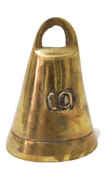Cencerro De Bronce Pulido N°10 Calidad Jaleña 0